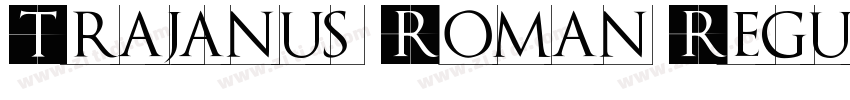 Trajanus Roman Regul字体转换